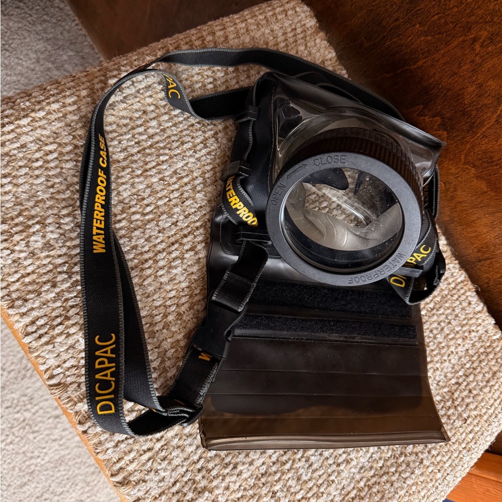 Black Waterproof Camera Case